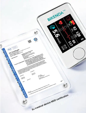 Bikenda™ Non-Invasive Blood Glucose Meter + Exclusive Gift [99.9% Accuracy]