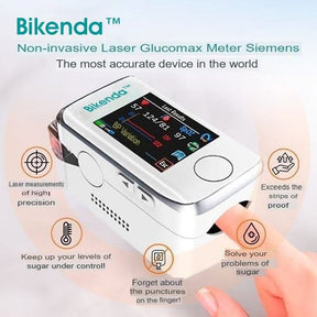 Bikenda™ Non-Invasive Blood Glucose Meter + Exclusive Gift [99.9% Accuracy]