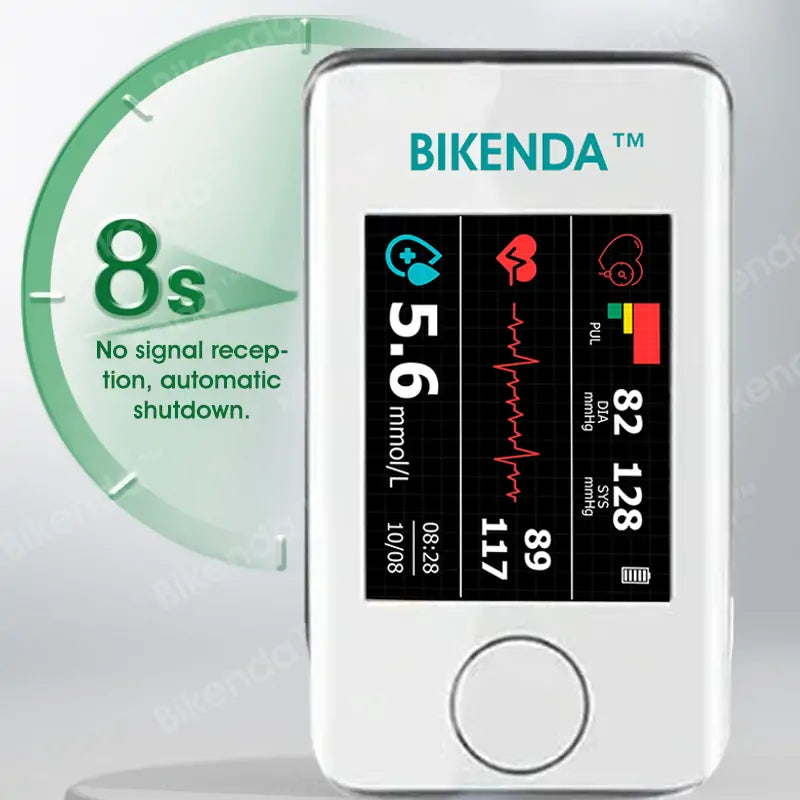 Bikenda™ Non-Invasive Blood Glucose Meter + Exclusive Gift [99.9% Accuracy]